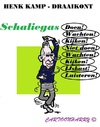 Cartoon: Henk Kamp (small) by cartoonharry tagged schaliegas,kamp,draaikont