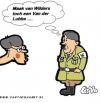 Cartoon: Hitler en Balkenende (small) by cartoonharry tagged vuur