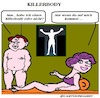 Cartoon: Killer Body (small) by cartoonharry tagged killer,body