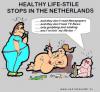 Cartoon: Lifestyle (small) by cartoonharry tagged health,fat,drunk,drinks