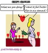 Cartoon: Love (small) by cartoonharry tagged love,stomach,butterflies