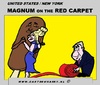 Cartoon: Magnum To USA (small) by cartoonharry tagged red,carpet,magnum,usa,cartoon,comic,comix,comics,artist,art,arts,drawing,cartoonist,cartoonharry,dutch,tasty,toonpool,toonsup,hyves,linkedin,buurtlink,deviantart
