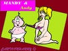 Cartoon: Mandy and Andy4 (small) by cartoonharry tagged mandy andy deanyeagle pinup girl girls cartoon cartoonist cartoonharry dutch toonpool