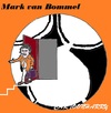 Cartoon: Mark van Bommel (small) by cartoonharry tagged vanbommel,markvanbommel,interland,voetbal,karikatuur,holland,cartoonist,cartoonharry,dutch,toonpool