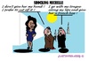 Cartoon: Michelle Obama in Saudi Arabia (small) by cartoonharry tagged obama,muslims,saudiarabia,michelle