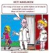 Cartoon: Nakijken (small) by cartoonharry tagged nakijken,cartoonharry
