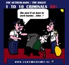 Cartoon: Senior Criminals (small) by cartoonharry tagged senior,criminals,cartoon,cartoonharry,holland,cartoonist,dutch,thieves,toonpool