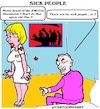 Cartoon: Sick (small) by cartoonharry tagged sick,metoo
