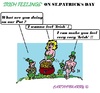 Cartoon: St.Patricks Day (small) by cartoonharry tagged ireland,irish,stpatrick,stpatricksday,gold,pot,feeling