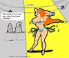 Cartoon: Text Lost (small) by cartoonharry tagged cartoonharry,cartoon,sexy,girl,text