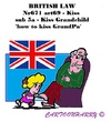 Cartoon: The Forbidden Kiss (small) by cartoonharry tagged england,kiss,grandpa,grandchild