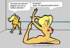 Cartoon: Tickle (small) by cartoonharry tagged nude,drink,slap