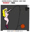 Cartoon: USA - BABES NBA (small) by cartoonharry tagged usa nba babes nude cartoon cartoonharry cartoonist dutch toonpool