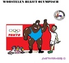 Cartoon: Worstelen (small) by cartoonharry tagged olympisch,worstelen,squash,honkbal,2020,tokyo,toonpool