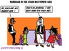 Cartoon: Yemeni Girls (small) by cartoonharry tagged yemen,child,girl,marriage