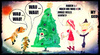 Cartoon: Jingle Bells (small) by Vanessa tagged weihnachten,christmas,dogs,hunde,baum,fest
