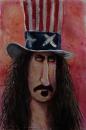 Cartoon: FRANK ZAPPA (small) by Victor tagged music art painting jazz caricature portrait