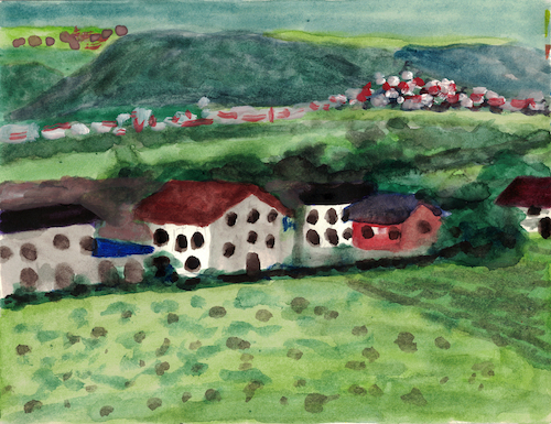 Blick von Zirl Richtung Inzing Blick von Zirl Richtung Inzing
