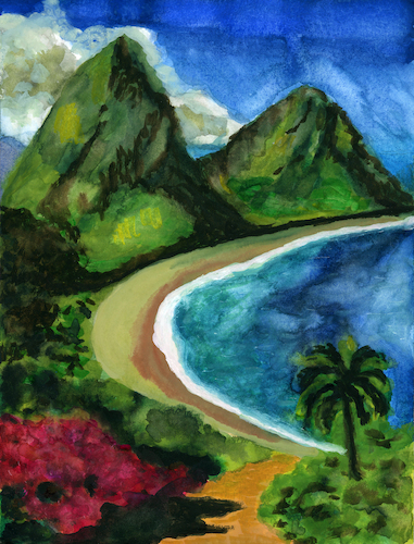 Cartoon: Hawaii (medium) by Pascal Kirchmair tagged aquarelle,watercolour,watercolor,waikiki,strand,beach,tahitianerin,tahitiana,tahitienne,hawaii,havai,hawai,tahitian,pacifico,pazifique,ocean,ozean,meer,mer,mar,mare,oceano,pacific,pazifik,hawaiian,islands,neuseeland,australien,inseln,usa,cartoon,karikatur,illustration,drawing,zeichnung,pascal,kirchmair,genie,genius,genio,caricature,ilustracion,dibujo,desenho,ink,disegno,ilustracao,illustrazione,illustratie,dessin,de,presse,tekening,teckning,cartum,vineta,comica,vignetta,caricatura,retrato,ritratto,portrait,painting,peinture,dipinto,pittura,pintura,art,arte,artwork,kunst,island,iles,insel,islas,isla,insula,isola,ilha,traumisel,trauminseln,dream,reves,reve,bora,schönheit,beauty,beautiful,belle,bella,hermosa,aquarell,acuarela,girl,laufen,running,waves,wellen,südsee,urlaub,vacation,vacances,holidays,vacaciones,james,cook,landschaft,landscape,polynesia,polynesie,polynesien,abend,abenddämmerung,sunset,sonnenuntergang,amanecer,atardecer,sonnenaufgang,aquarelle,watercolour,watercolor,waikiki,strand,beach,tahitianerin,tahitiana,tahitienne,hawaii,havai,hawai,tahitian,pacifico,pazifique,ocean,ozean,meer,mer,mar,mare,oceano,pacific,pazifik,hawaiian,islands,neuseeland,australien,inseln,usa,cartoon,karikatur,illustration,drawing,zeichnung,pascal,kirchmair,genie,genius,genio,caricature,ilustracion,dibujo,desenho,ink,disegno,ilustracao,illustrazione,illustratie,dessin,de,presse,tekening,teckning,cartum,vineta,comica,vignetta,caricatura,retrato,ritratto,portrait,painting,peinture,dipinto,pittura,pintura,art,arte,artwork,kunst,island,iles,insel,islas,isla,insula,isola,ilha,traumisel,trauminseln,dream,reves,reve,bora,schönheit,beauty,beautiful,belle,bella,hermosa,aquarell,acuarela,girl,laufen,running,waves,wellen,südsee,urlaub,vacation,vacances,holidays,vacaciones,james,cook,landschaft,landscape,polynesia,polynesie,polynesien,abend,abenddämmerung,sunset,sonnenuntergang,amanecer,atardecer,sonnenaufgang