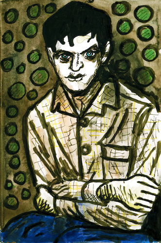 Cartoon: Ian Curtis (medium) by Pascal Kirchmair tagged ian,curtis,stretford,greater,manchester,england,macclesfield,britischer,sänger,songwriter,gitarrist,englischen,post,punk,band,joy,division,painting,pintura,malerei,peinture,dipinto,iggy,pop,rock,roll,star,hall,of,fame,musik,musiker,musician,music,singer,composer,illustration,drawing,zeichnung,pascal,kirchmair,cartoon,caricature,karikatur,ilustracion,dibujo,desenho,ink,disegno,ilustracao,illustrazione,illustratie,dessin,de,presse,du,jour,art,the,day,tekening,teckning,cartum,vineta,comica,vignetta,caricatura,portrait,portret,retrato,ritratto,porträt,tusche,tuschezeichnung,ian,curtis,stretford,greater,manchester,england,macclesfield,britischer,sänger,songwriter,gitarrist,englischen,post,punk,band,joy,division,painting,pintura,malerei,peinture,dipinto,iggy,pop,rock,roll,star,hall,of,fame,musik,musiker,musician,music,singer,composer,illustration,drawing,zeichnung,pascal,kirchmair,cartoon,caricature,karikatur,ilustracion,dibujo,desenho,ink,disegno,ilustracao,illustrazione,illustratie,dessin,de,presse,du,jour,art,the,day,tekening,teckning,cartum,vineta,comica,vignetta,caricatura,portrait,portret,retrato,ritratto,porträt,tusche,tuschezeichnung
