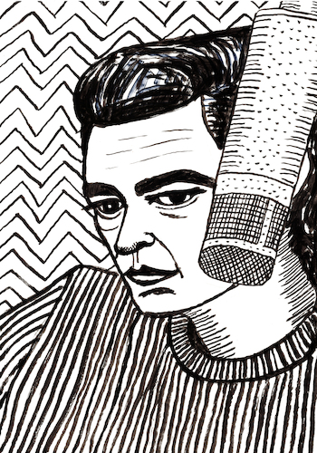 Cartoon: Johnny Cash (medium) by Pascal Kirchmair tagged folsom,blues,boy,named,sue,hurt,johnny,cash,at,san,quentin,prison,shot,man,in,reno,just,to,watch,him,die,sänger,country,pop,rock,star,musik,musiker,musician,music,singer,songwriter,composer,illustration,drawing,zeichnung,pascal,kirchmair,cartoon,caricature,karikatur,ilustracion,dibujo,desenho,ink,disegno,ilustracao,illustrazione,illustratie,dessin,de,presse,du,jour,art,of,the,day,tekening,teckning,cartum,vineta,comica,vignetta,caricatura,portrait,portret,retrato,ritratto,porträt,ring,fire,drugs,and,roll,folsom,blues,boy,named,sue,hurt,johnny,cash,at,san,quentin,prison,shot,man,in,reno,just,to,watch,him,die,sänger,country,pop,rock,star,musik,musiker,musician,music,singer,songwriter,composer,illustration,drawing,zeichnung,pascal,kirchmair,cartoon,caricature,karikatur,ilustracion,dibujo,desenho,ink,disegno,ilustracao,illustrazione,illustratie,dessin,de,presse,du,jour,art,of,the,day,tekening,teckning,cartum,vineta,comica,vignetta,caricatura,portrait,portret,retrato,ritratto,porträt,ring,fire,sex,drugs,and,roll