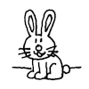 Cartoon: Bunny (small) by Pascal Kirchmair tagged bunny,osterhase,hase,frohe,ostern,witz,humour,umorismo,humorous,spirito,humor,illustration,ink,drawing,tusche,tuschezeichnung,füllfeder,blue,blaue,tinte,zeichnung,pascal,kirchmair,political,cartoon,caricature,karikatur,ilustracion,dibujo,desenho,disegno,ilustracao,illustrazione,illustratie,dessin,de,presse,tekening,teckning,cartum,vineta,comica,vignetta,caricatura,art,arte,kunst,artwork,lapin,rabbit,feliz,pascua,buona,pasqua,joyeuses,paques,pascoa