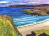 Cartoon: Coast of Durness (small) by Pascal Kirchmair tagged coast,of,durness,aquarell,watercolour,highlands,scotland,schottland,ecosse,painting,gemälde