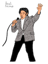 Cartoon: Elvis Presley (small) by Pascal Kirchmair tagged rockabilly fusion country musik rhythm and blues elvis aaron presley memphis tennessee januar january janvier 1935 in tupelo mississippi singer the king of rock roll pop cartoon caricature karikatur ilustracion illustration pascal kirchmair dibujo desenho drawing zeichnung disegno ilustracao illustrazione illustratie dessin de presse du jour art day tekening teckning cartum vineta comica vignetta caricatura humor humour portrait retrato ritratto portret porträt artiste artista artist usa cantautore music musique jail house love me tender nothing but hound dog no friend mine
