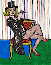 Cartoon: Frau mit Zylinder (small) by Pascal Kirchmair tagged tuba,cilindro,sombrero,de,copa,zylinder,top,hat,cartola,actress,marlene,dietrich,movie,angel,der,blaue,engel,lola,mortenson,norma,jeane,baker,furacao,sexpot,bombe,sexuelle,sexe,bombasse,sexy,sensual,sinnlich,sensuelle,blonde,bombshell,sexbombe,sexbomb,marilyn,monroe,ink,drawing,tusche,tuschezeichnung,schauspielerin,actrice,actriz,attrice,atriz,artist,art,hollywood,illustration,zeichnung,pascal,kirchmair,cartoon,caricature,karikatur,ilustracion,dibujo,desenho,disegno,ilustracao,illustrazione,illustratie,dessin,presse,du,jour,of,the,day,tekening,teckning,cartum,vineta,comica,vignetta,caricatura,portrait,porträt,portret,retrato,ritratto,kussmund,arte,kunst,artwork,porn,porno,chic,pop,queen,burnt,sienna,germany,deutschland,allemagne,germania,alemania