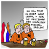 Cartoon: Holländische Fußballtristesse (small) by Pascal Kirchmair tagged em 2012 europameisterschaft deprimierte holländische fußballfans fußball tristesse holland niedrlande voetbal hup traurige fans