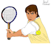 Cartoon: Jimmy Connors (small) by Pascal Kirchmair tagged jimmy,connors,tennis,hall,of,fame,superstar,cartoon,caricature,karikatur,dibujo,desenho,drawing,zeichnung,illustration,ilustracion,pascal,kirchmair,portrait,retrato,ritratto,disegno,ilustracao,illustrazione,illustratie,dessin,du,jour,art,the,day,tekening,teckning,cartum,vineta,comica,vignetta,caricatura,usa,belleville,illinois,greatest,number,one