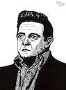 Cartoon: Johnny Cash (small) by Pascal Kirchmair tagged folsom,blues,boy,named,sue,hurt,johnny,cash,at,san,quentin,prison,shot,man,in,reno,just,to,watch,him,die,sänger,country,pop,rock,star,musik,musiker,musician,music,singer,songwriter,composer,illustration,drawing,zeichnung,pascal,kirchmair,cartoon,caricature,karikatur,ilustracion,dibujo,desenho,ink,disegno,ilustracao,illustrazione,illustratie,dessin,de,presse,du,jour,art,of,the,day,tekening,teckning,cartum,vineta,comica,vignetta,caricatura,portrait,portret,retrato,ritratto,porträt,ring,fire,sex,drugs,and,roll