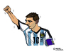Cartoon: Lionel Messi (small) by Pascal Kirchmair tagged argentina,fußball,portrait,futebol,futbol,foot,football,lionel,messi,caricature,cartoon,karikatur,argentinien,brasilien,wm,star,world,cup,soccer