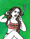 Cartoon: Mädchen mit Zigarre (small) by Pascal Kirchmair tagged raucherin,smoker,rauchend,smoking,woman,ink,drawing,tusche,zeichnung,hollywood,art,arte,kunst,caricatura,cartoon,caricature,karikatur,illustration,dessin,pascal,kirchmair,portrait,retrato,ritratto,dibujo,desenho,powerfrau,sexy,girl,sensual,sabrosa,ilustracion,ilustracao,dangerous,gefährlich,porträt,sensuelle,burlesque,sex,sexo,erotik,erotic,erotismo,eroticism,erotisme,erotica,femme,frau,artwork,vogue,fashion,mode,givenchy,fatale,fille,mädchen,ragazza,pintura,painting,peinture,cuadro,quadro,witch,bitch,model,costume,striptease,cosplay,japanese,young,boots,stiefel,pop,cosplayer,star,japan,sigaro,cigar,cigare,cigarro,zigarre,puro,avana,havanna,cuba,kuba,charuto,havana,la,havane,habano,habana