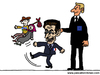 Cartoon: Nicolas Sarkozy und die Roma (small) by Pascal Kirchmair tagged nicolas sarkozy roma abschiebungen eu kritik frankreich france roms
