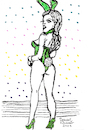Cartoon: Playboy Bunny (small) by Pascal Kirchmair tagged playboy,bunny,hugh,hefner,burlesque,show,strip,striptease,ink,drawing,tusche,zeichnung,lingerie,art,arte,kunst,milf,mature,housewife,hausfrau,caricatura,cartoon,caricature,karikatur,illustration,dessin,pascal,kirchmair,portrait,retrato,ritratto,dibujo,desenho,powerfrau,sexy,girl,sensual,sabrosa,ilustracion,ilustracao,dangerous,woman,domina,mistress,femdom,dominatrix,gefährlich,porträt,sensuelle,sex,sexo,erotik,erotic,erotismo,eroticism,erotisme,erotica,femme,frau,artwork,green,vert,grün,verde,waitress,club,porn