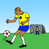 Cartoon: Ronaldo Luis Nazario de Lima (small) by Pascal Kirchmair tagged fussball ronaldo luis nazario de lima selecao bresil brasil brazil brasilien soccer football foot