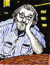 Cartoon: William Maxwell Gaines (small) by Pascal Kirchmair tagged bill,mad,magazine,william,maxwell,gaines,magazin,comic,comics,humour,humor,artist,artiste,artista,kunst,künstler,illustration,sepia,ink,drawing,tusche,tuschezeichnung,zeichnung,pascal,kirchmair,cartoon,caricature,karikatur,ilustracion,dibujo,desenho,disegno,ilustracao,illustrazione,illustratie,dessin,de,presse,du,jour,art,of,the,day,tekening,teckning,cartum,vineta,comica,vignetta,caricatura,portrait,porträt,portret,retrato,ritratto,arte,popart