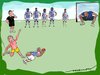 Cartoon: A Kick for his penalty (small) by kar2nist tagged football,penalty,kick,goal