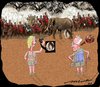 Cartoon: A matter of interest (small) by kar2nist tagged tourists,africa,elephant,naked,african,women,erection,breasts,voyeurism