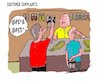Cartoon: customer complaints (small) by kar2nist tagged customere,complaints,shoe,packing