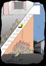 Cartoon: Superstition (small) by kar2nist tagged superstition,steps,13