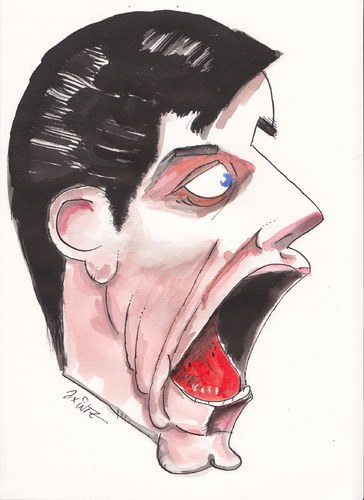 Cartoon: jerry lewis (medium) by axinte tagged axi