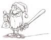 Cartoon: Versprochen ist versprochen (small) by Bülow tagged xmas,christmas,weihnachten,santa,clause,weihnachtsmann