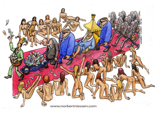 Cartoon: Success money and pussy (medium) by Niessen tagged potere,donne,soldi,vultures,ambition,power,women,money,ambizione,avvoltoi,geld,frauen,macht,ehrgeiz,geier
