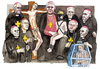 Cartoon: Glaubensbrueder (small) by Niessen tagged pedofilia church religion pope priests children violence