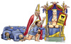 Cartoon: Santo Puttaniere (small) by Niessen tagged saint bitch pope berlusconi holy madonna hure hurenbock papst jungfrau maria