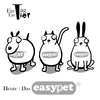 Cartoon: Das easypet (small) by Mistviech tagged tiere,natur,haustier,katze,hund,kaninchen,easyjet,lowcost