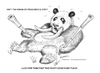 Cartoon: One for the Elephants (small) by kullatoons tagged panda,elephant,ivory,tusks,endangered