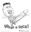 Cartoon: What a DICK! (small) by kullatoons tagged north,korea,leader